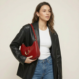 The Esmira D-Ring Shoulder Bag - Vellegra