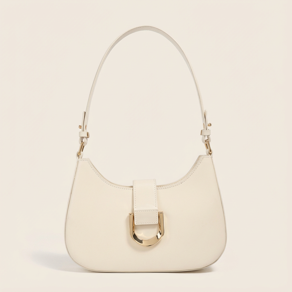 The Esmira D-Ring Shoulder Bag - Vellegra