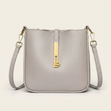 Vellegra Elin Leather Bucket Crossbody Bag